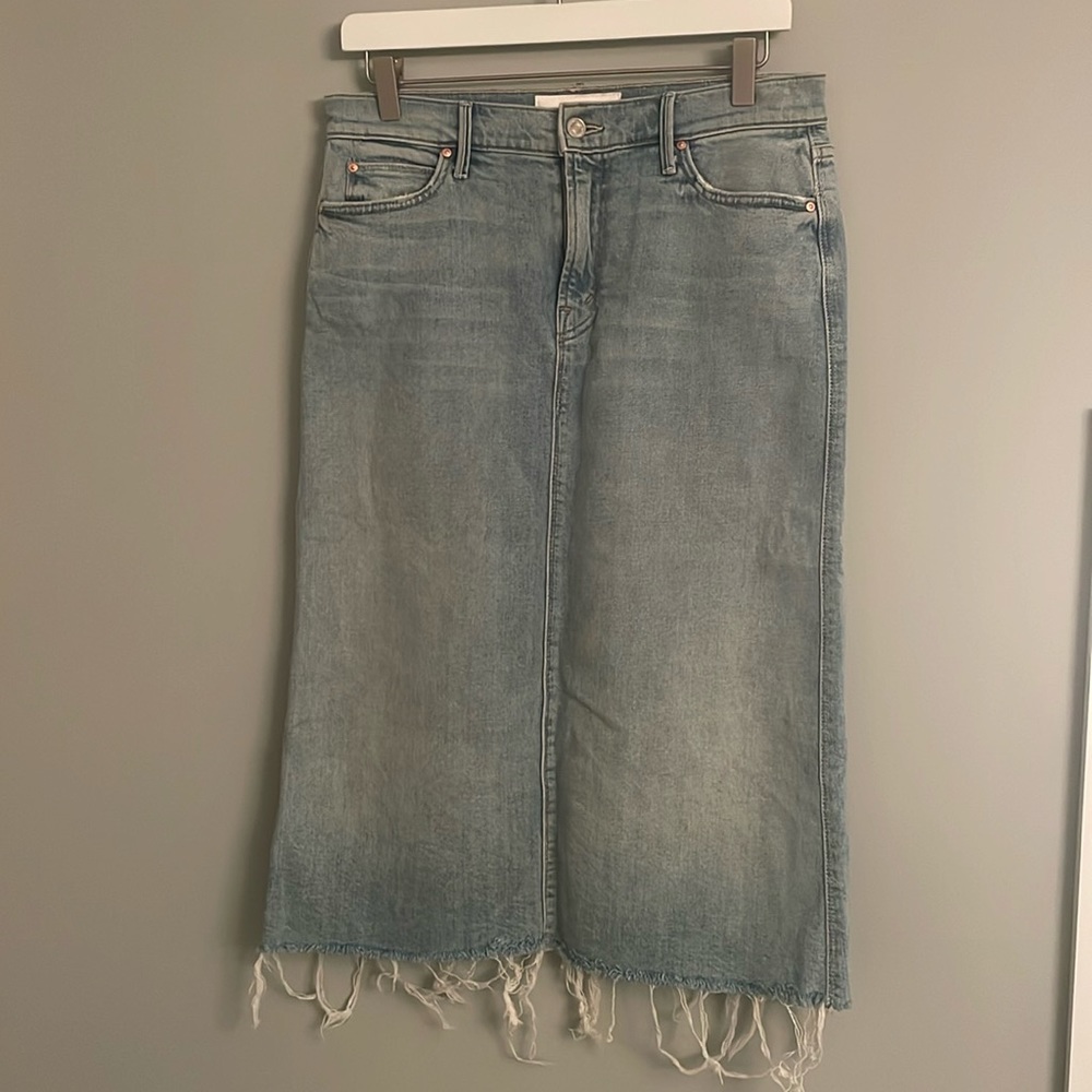 Mother denim skirt